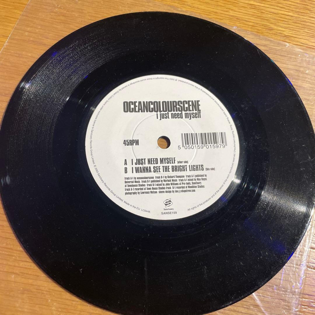 Ocean Colour Scene I Just Need Myself 7" Single UK Britpop Record Near Mint | Japansoundstore