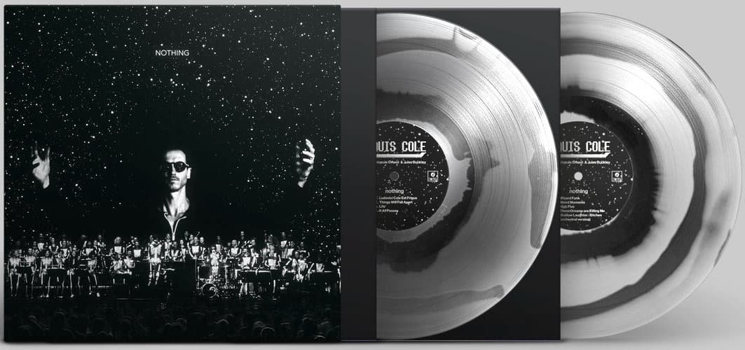 Louis Cole - Nothing 2LP Clear & Black Swirl Vinyl Brainfeeder