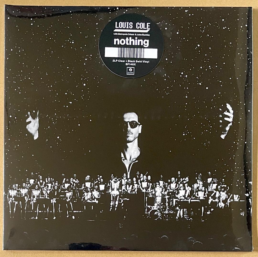 Louis Cole - Nothing 2LP Clear & Black Swirl Vinyl Brainfeeder
