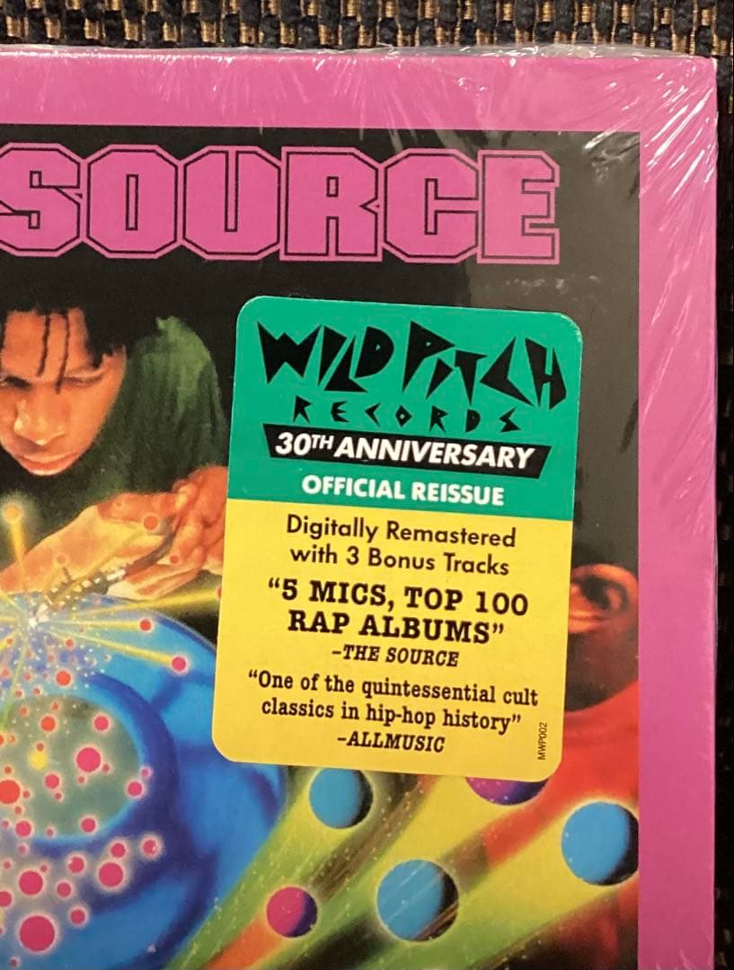 Main Source Breaking Atoms CD 30th Anniversary Edition Wild Pitch Records 2017