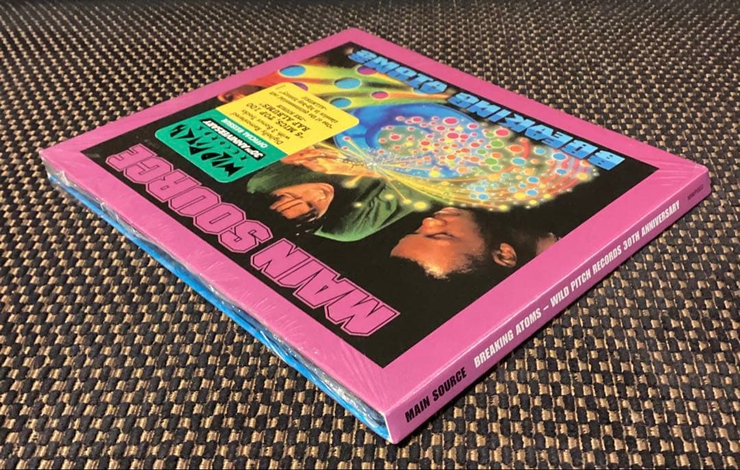 Main Source Breaking Atoms CD 30th Anniversary Edition Wild Pitch Records 2017