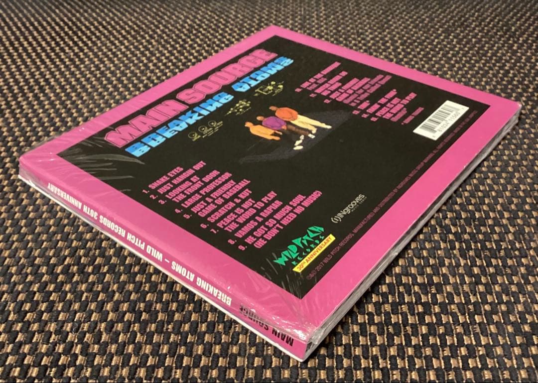 Main Source Breaking Atoms CD 30th Anniversary Edition Wild Pitch Records 2017