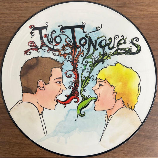 Two Tongues S/T LP Picture Disc 2009 US Original Vinyl Record Max Bemis Emo Indi