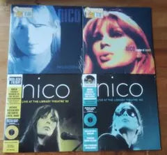 Nico Heroine & Live at Library Theatre '80 & '83 Vinyl 4-LP Set Japan