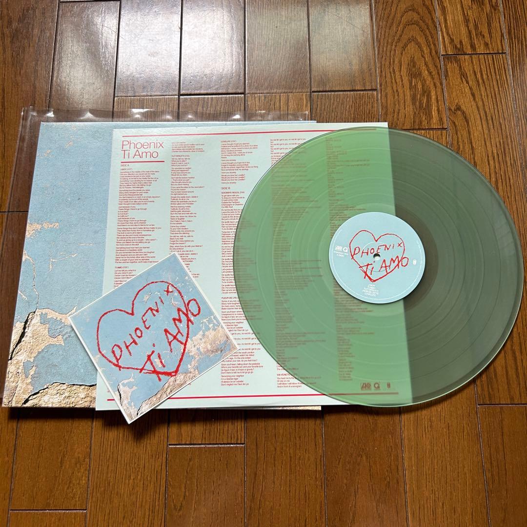 Phoenix - Ti Amo Vinyl LP Coke Bottle Clear Color Limited Edition