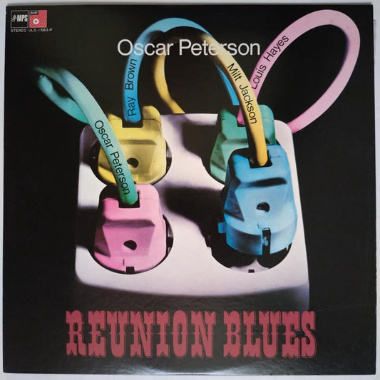 Oscar Peterson - Reunion Blues LP Jazz Japan BASF MPS ULS-1583-P Vinyl Record