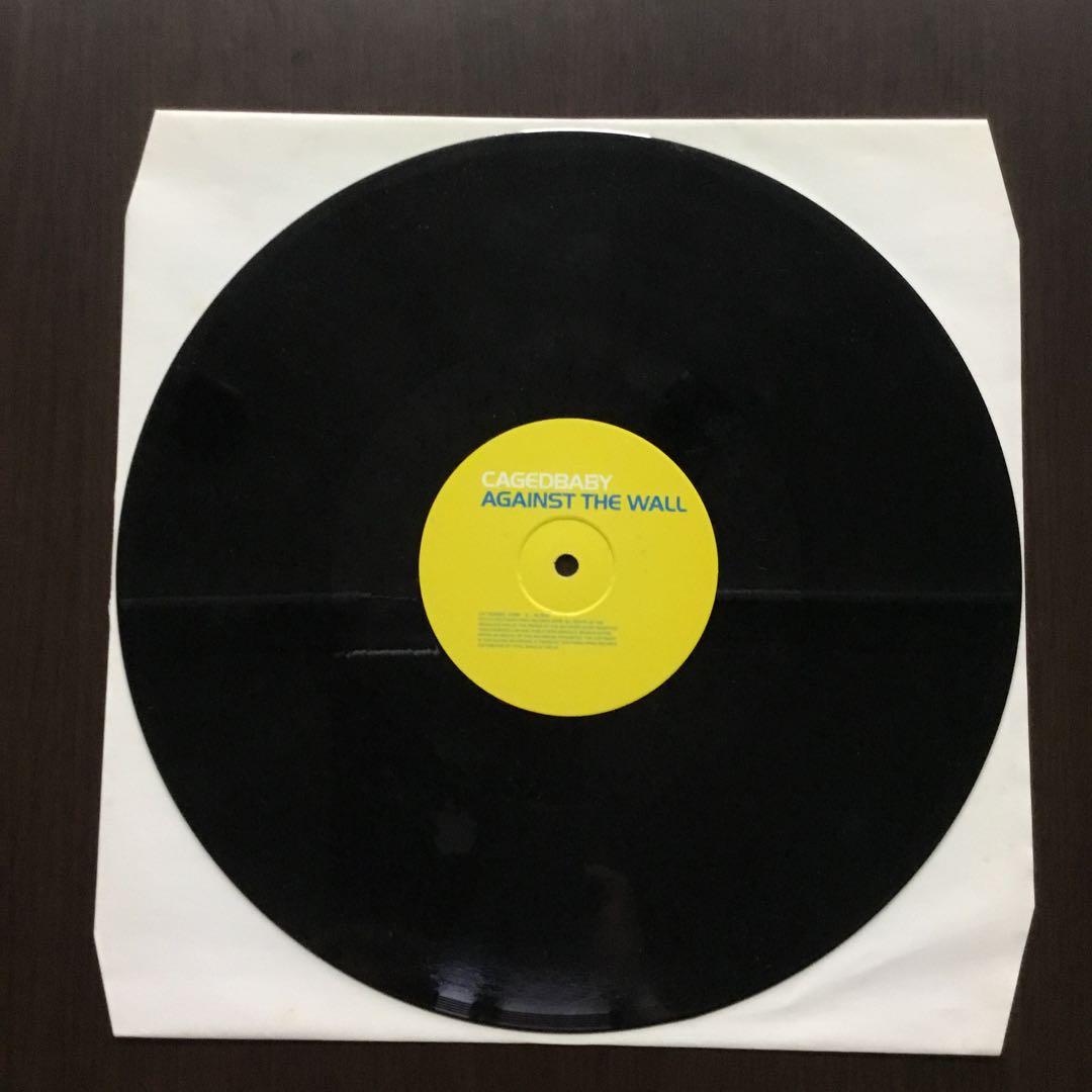 Cagedbaby - Disco Biscuit / Against The Wall - 12" Vinyl Single UK Pressing