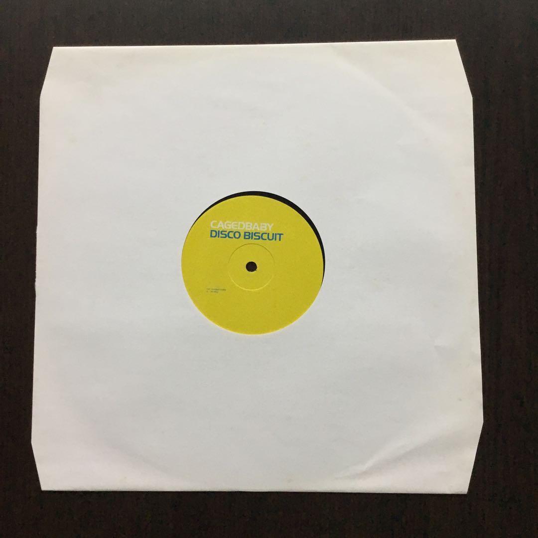 Cagedbaby - Disco Biscuit / Against The Wall - 12" Vinyl Single UK Pressing