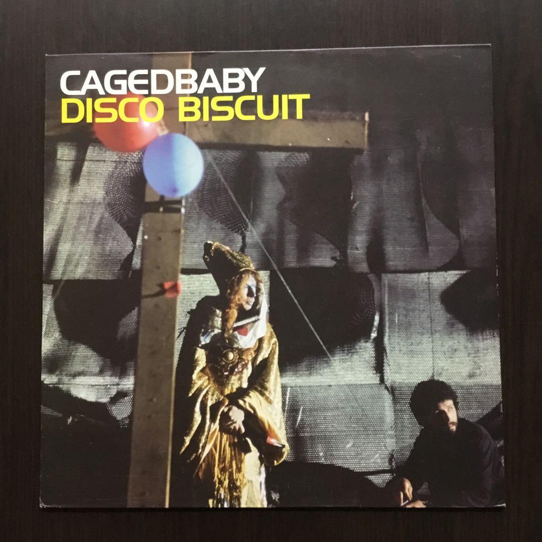 Cagedbaby - Disco Biscuit / Against The Wall - 12" Vinyl Single UK Pressing