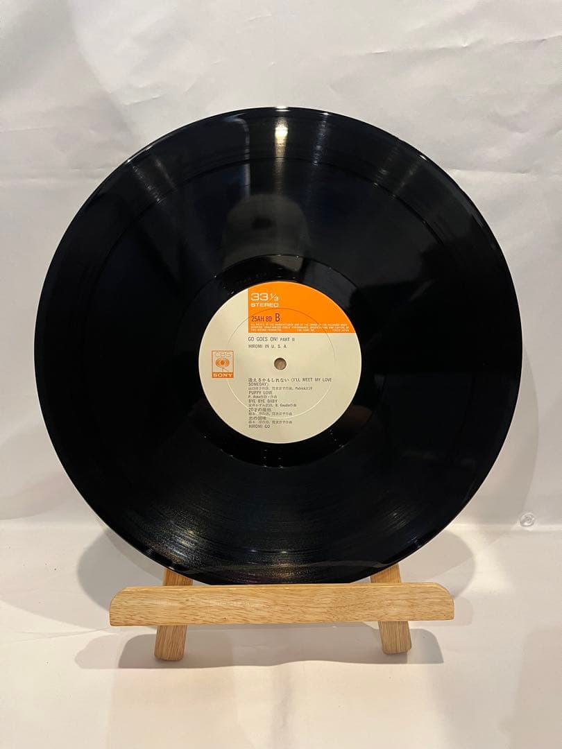 Hiromi Go - Go Goes On! Hiromi In U.S.A. Part II Vinyl LP Japan CBS/Sony 25AH 80