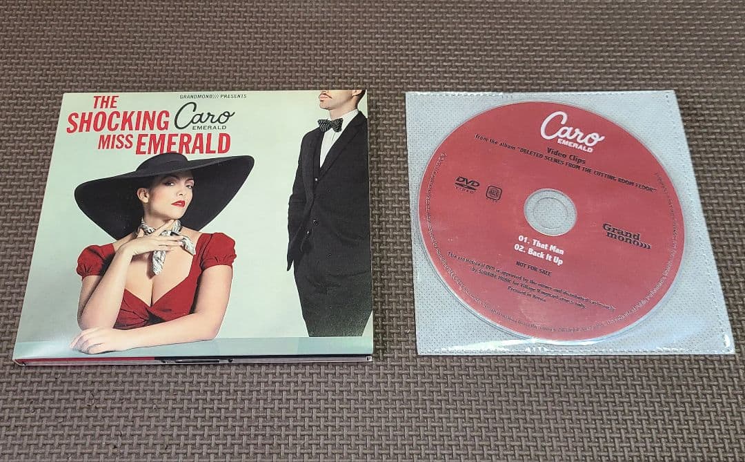 Caro Emerald The Shocking Miss Emerald CD+DVD Japan Press Limited Edition