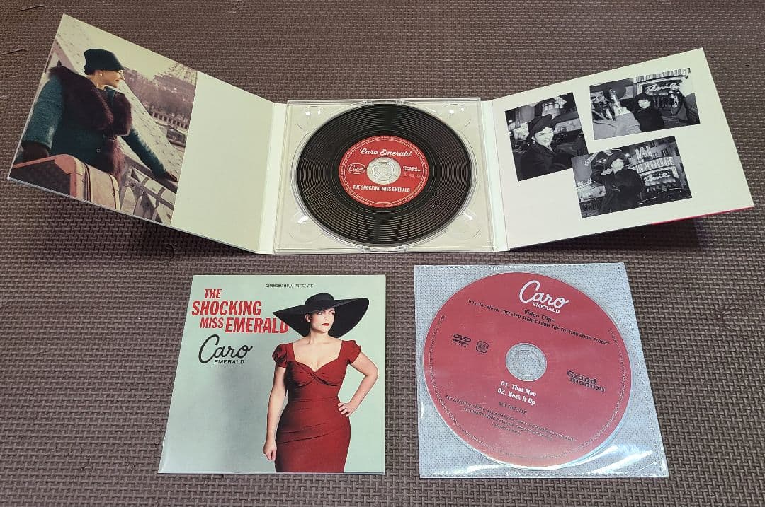 Caro Emerald The Shocking Miss Emerald CD+DVD Japan Press Limited Edition