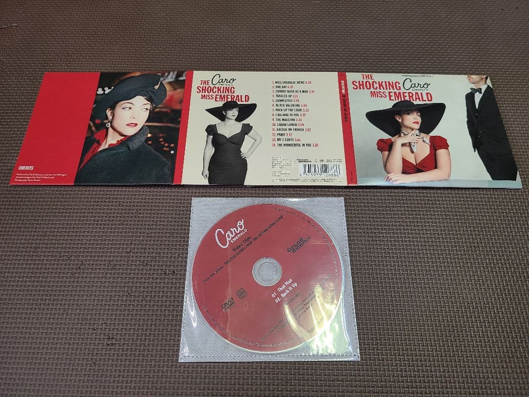Caro Emerald The Shocking Miss Emerald CD+DVD Japan Press Limited Edition