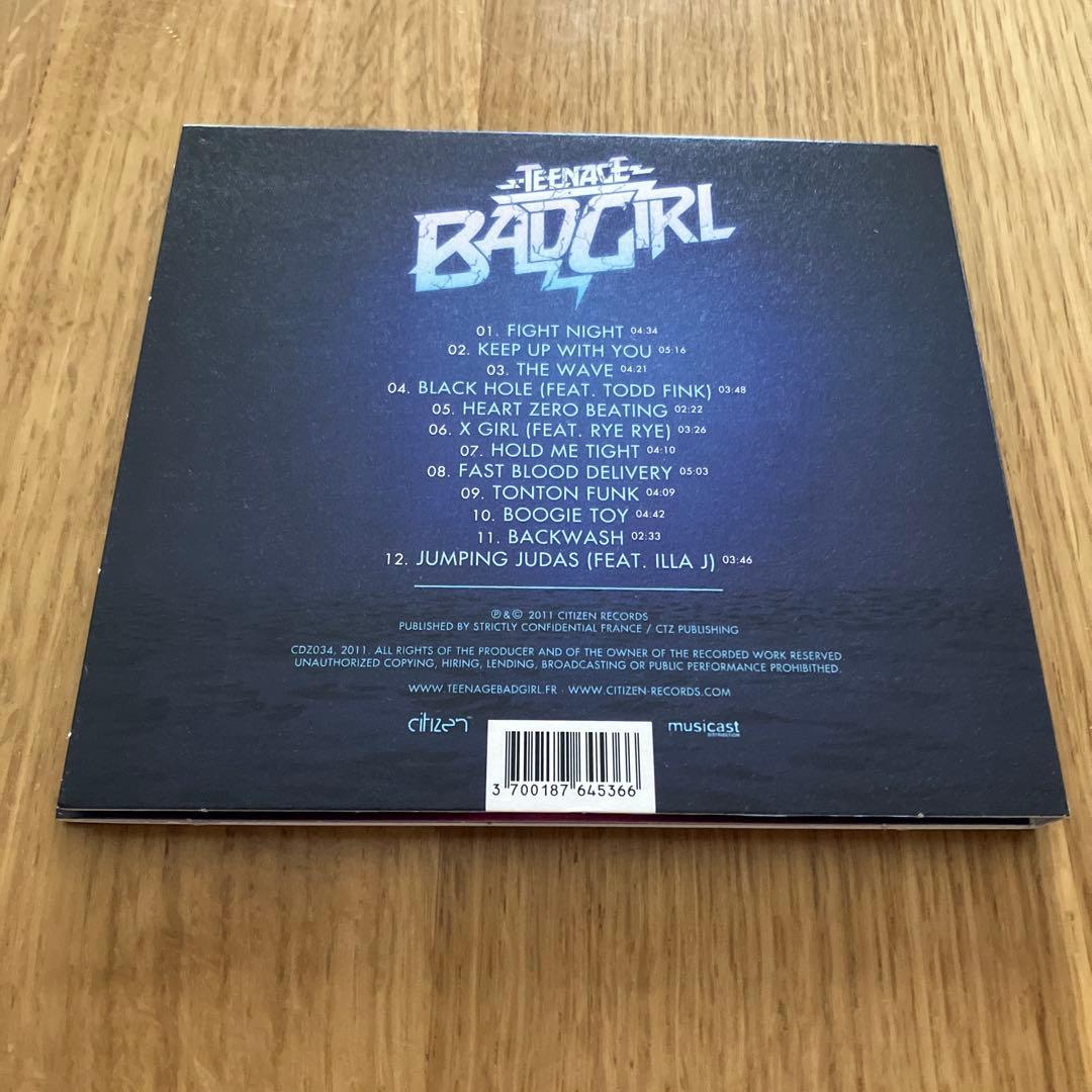 Teenage Bad Girl - Backwash CD Japan Press with Liner Notes