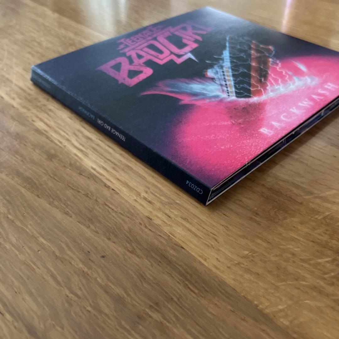 Teenage Bad Girl - Backwash CD Japan Press with Liner Notes