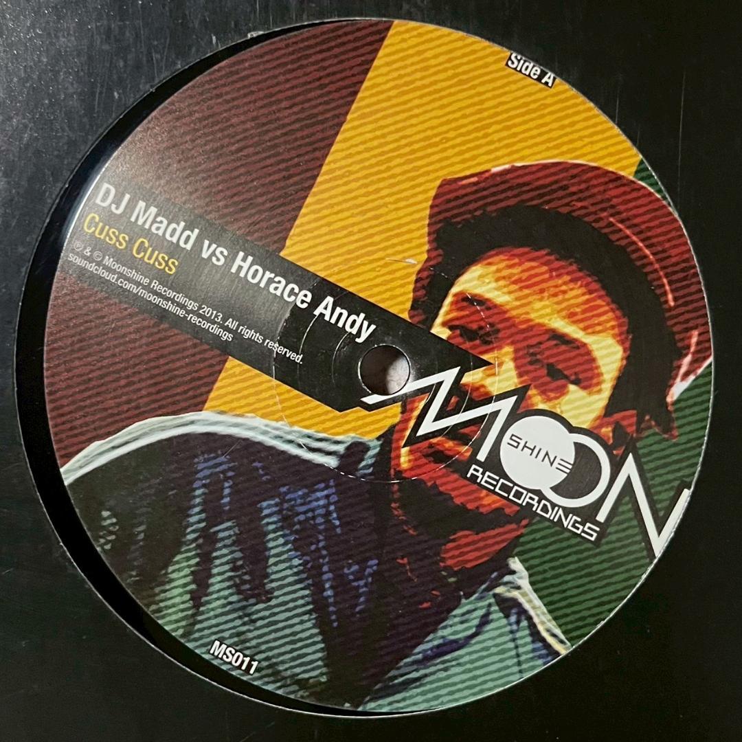 DJ Madd vs Horace Andy - Cuss Cuss 12" Vinyl Record 2013 Dubstep Roots Reggae