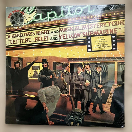 The Beatles - Reel Music Vinyl LP US Pressing Yellow Colored Vinyl Sealed