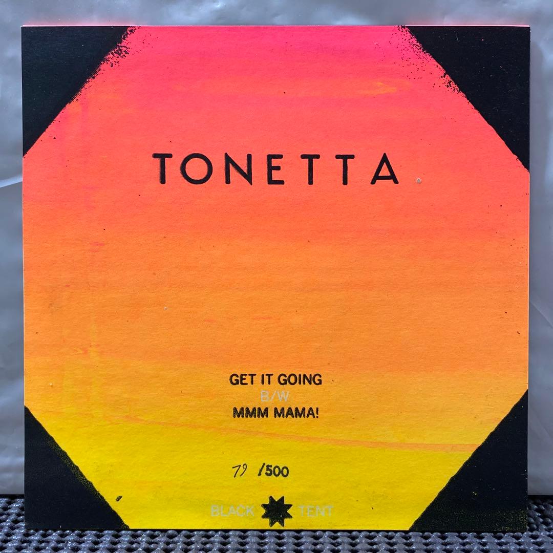 Tonetta 7" Record Get It Going / Mmm Mama Limited 500 Color Vinyl Used | Japansoundstore