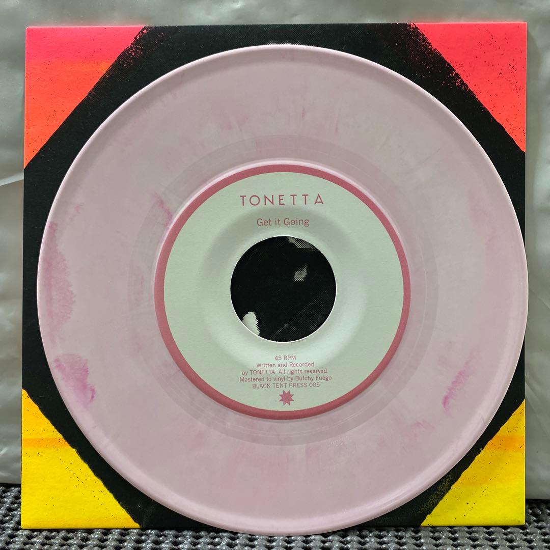 Tonetta 7" Record Get It Going / Mmm Mama Limited 500 Color Vinyl Used | Japansoundstore