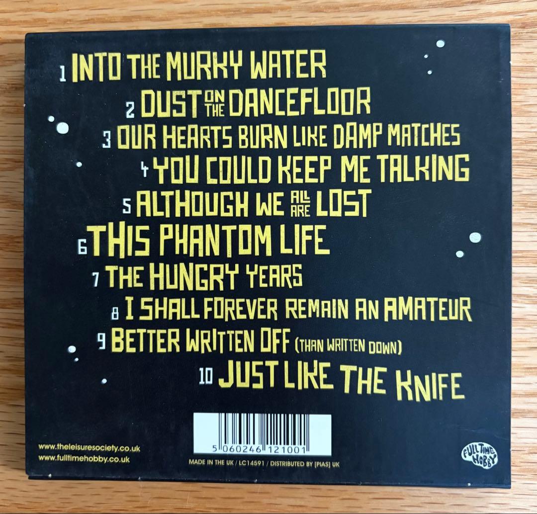 The Leisure Society Into The Murky Water CD Indie Pop UK Pressing Digipak