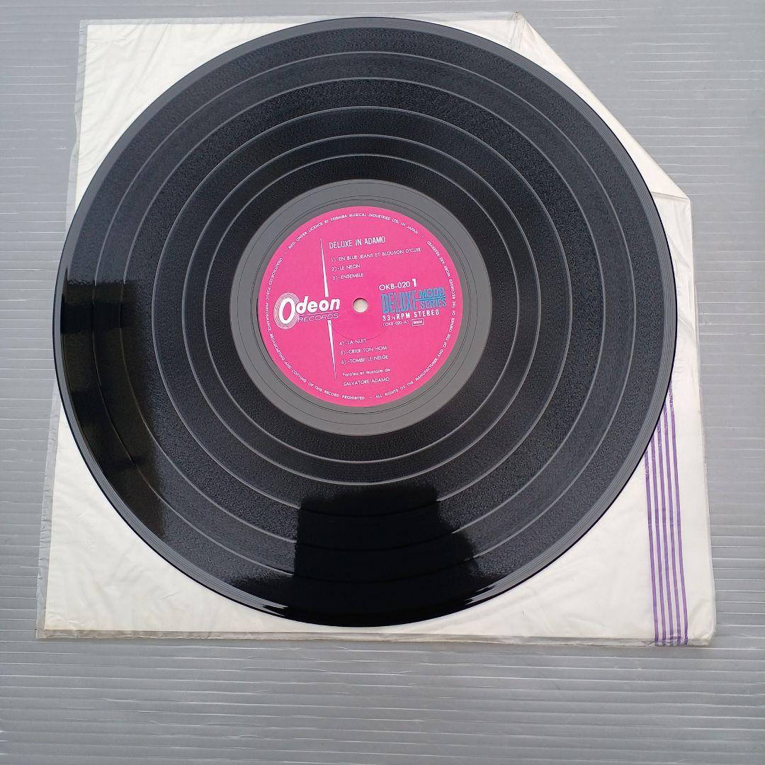 Salvatore Adamo - Deluxe in Adamo Japan LP Vinyl Record w/ Obi 1971