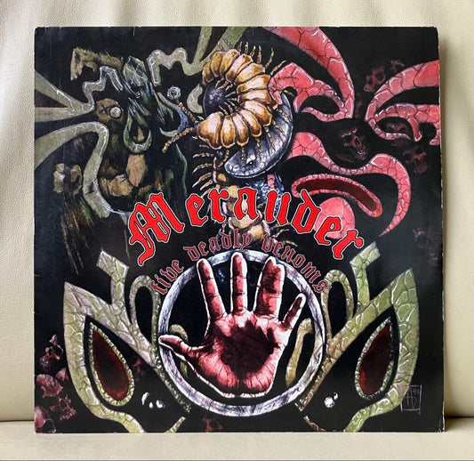 Merauder - Five Deadly Venoms LP 1999 Original Century Media Green Vinyl NYHC
