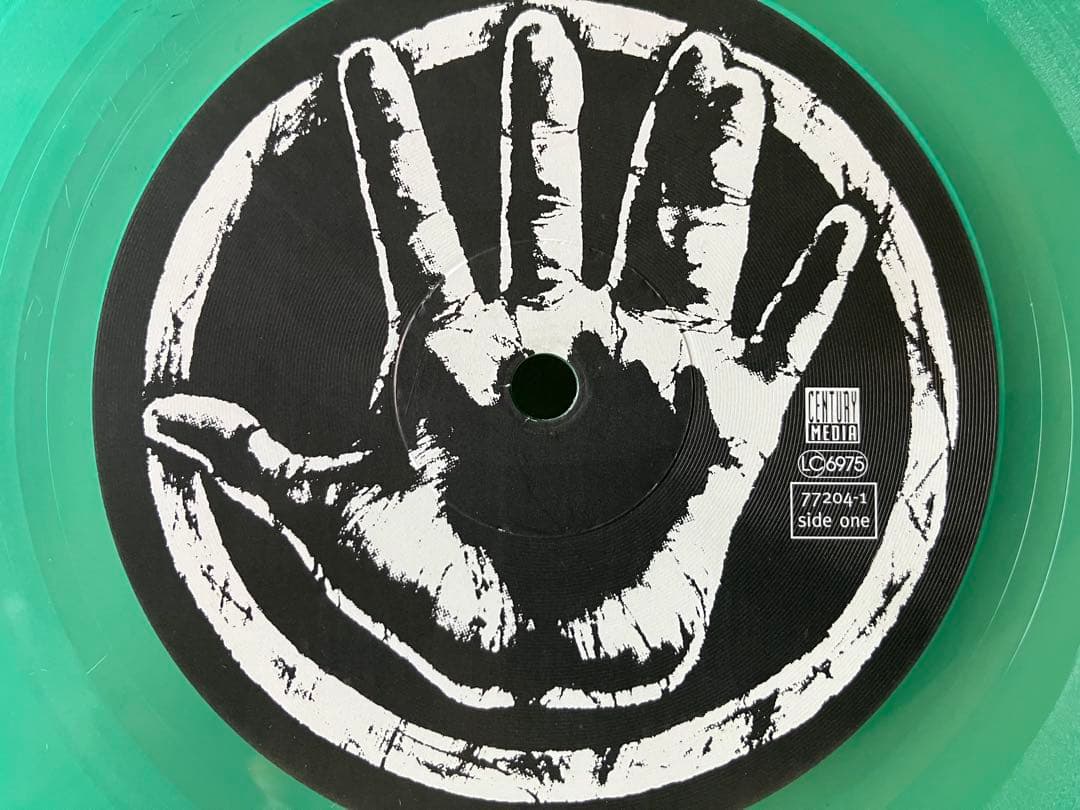 Merauder - Five Deadly Venoms LP 1999 Original Century Media Green Vinyl NYHC