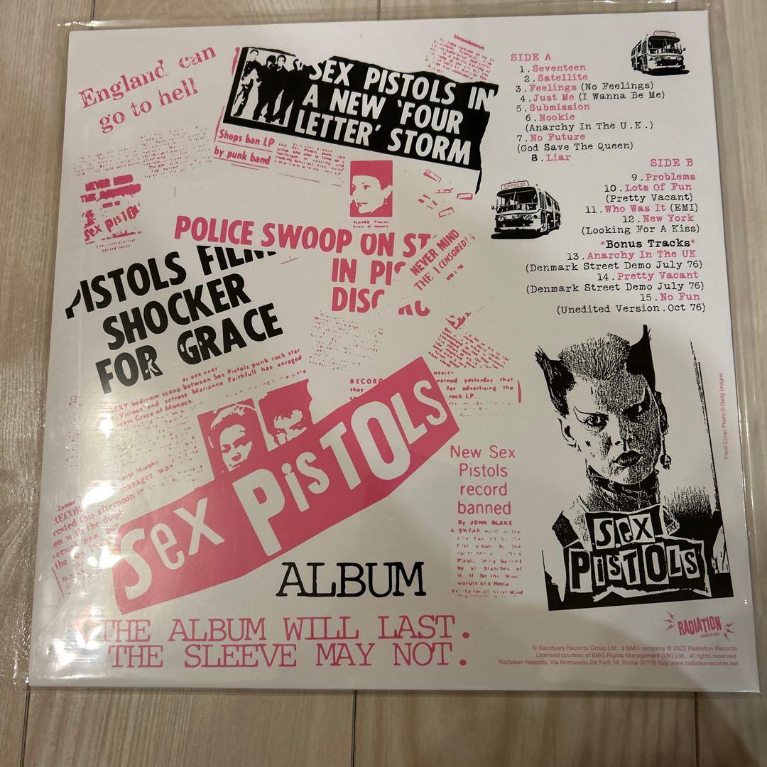 Sex Pistols Spunk The Demos 1976-1977 Pink Vinyl LP Import