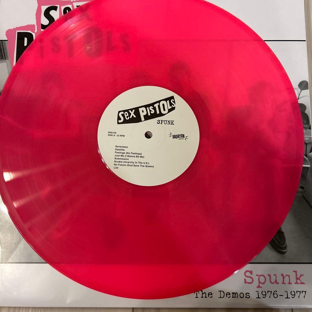 Sex Pistols Spunk The Demos 1976-1977 Pink Vinyl LP Import