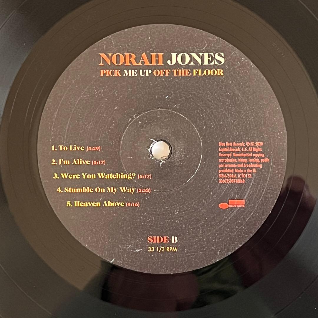 Norah Jones - Pick Me Up Off The Floor Vinyl LP 2020 Blue Note