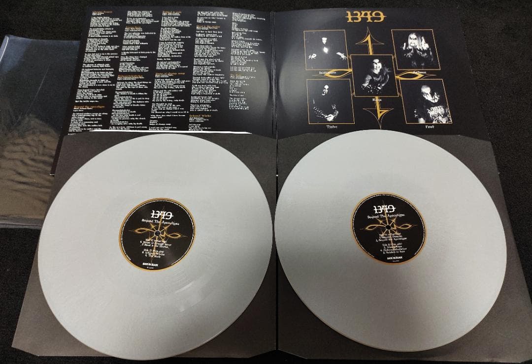 1349 - Beyond the Apocalypse 2LP Vinyl Black Metal Norwegian Import