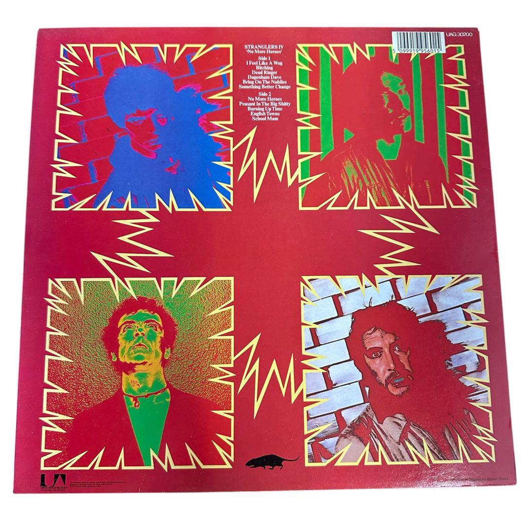 The Stranglers No More Heroes LP Red Vinyl Record Punk Rock Used | Japansoundstore
