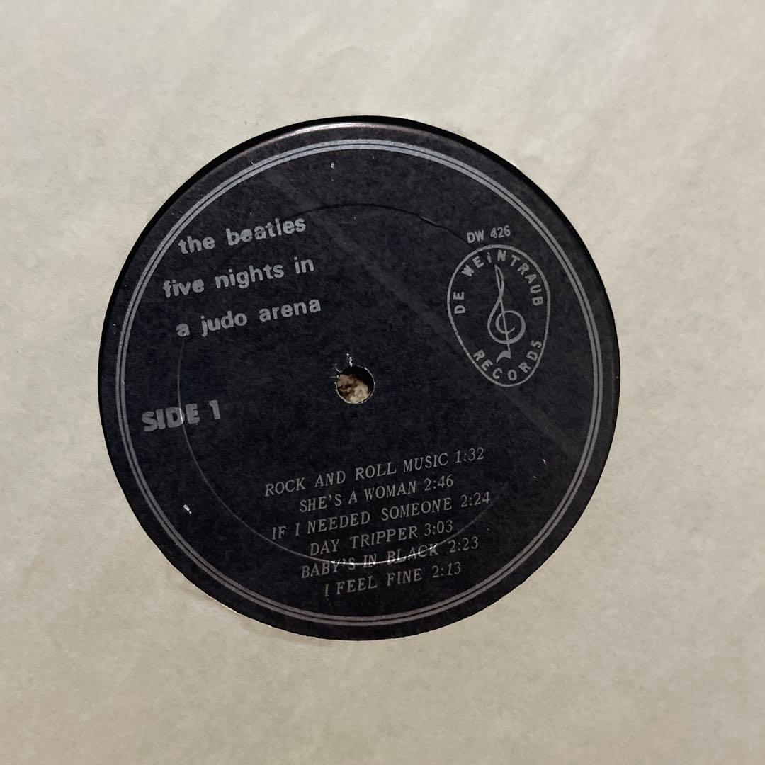 Beatles "Five Nights in Jude Arena" LP White/Black Cover Used | Japansoundstore
