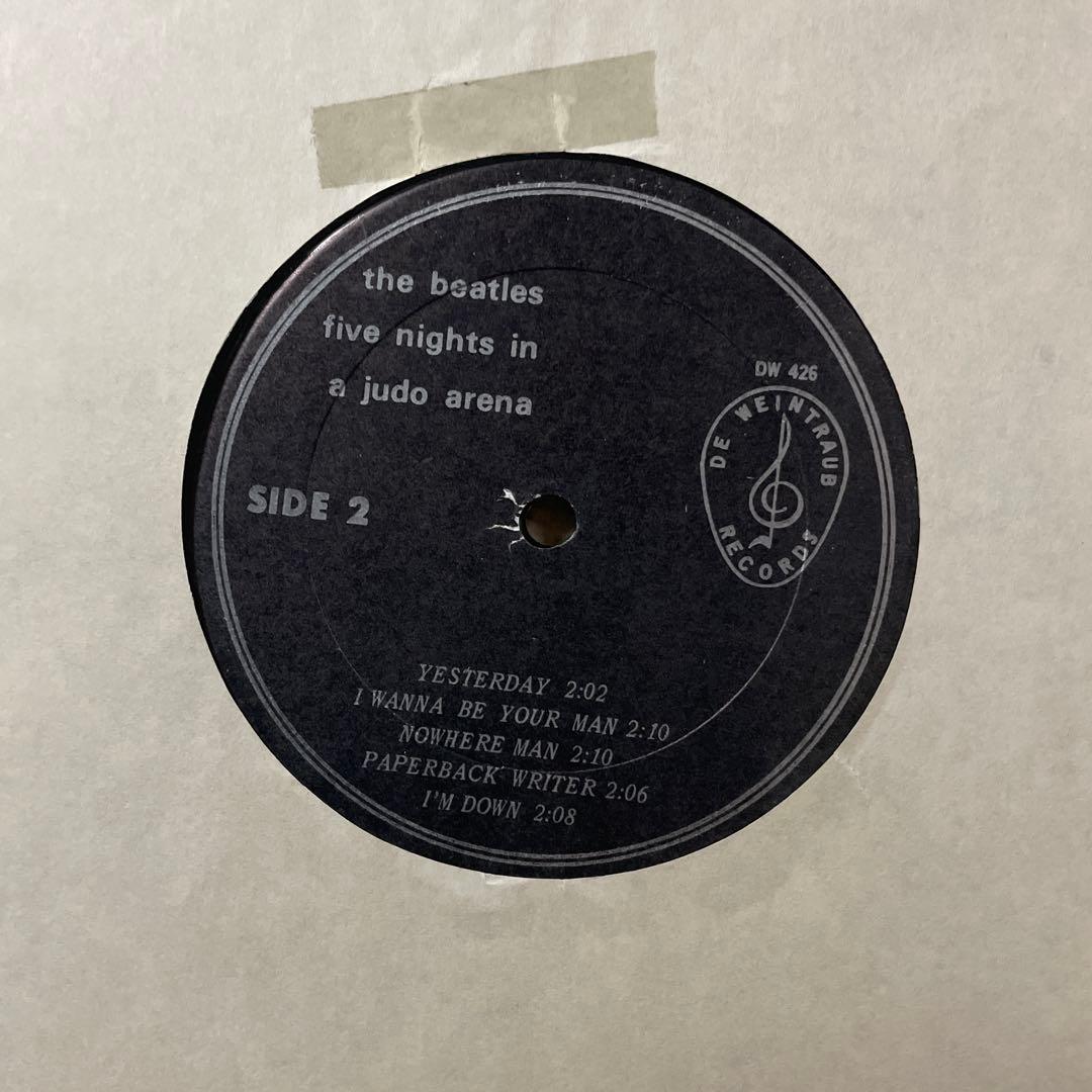 Beatles "Five Nights in Jude Arena" LP White/Black Cover Used | Japansoundstore