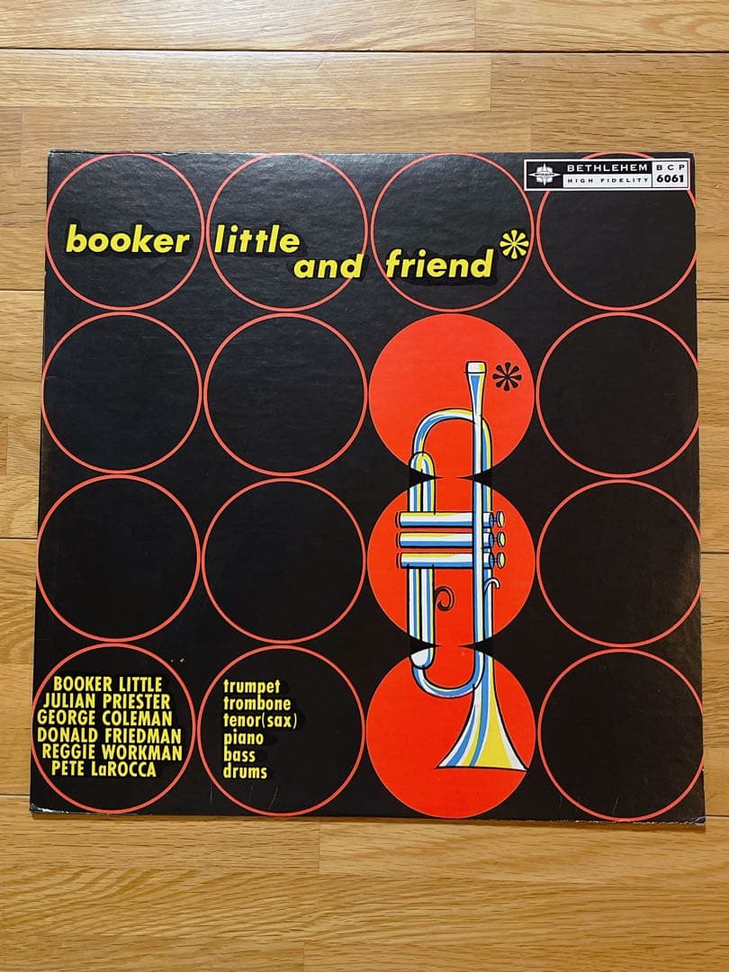 Booker Little And Friend LP 1969 US Mono Pressing Bethlehem Jazz Vinyl