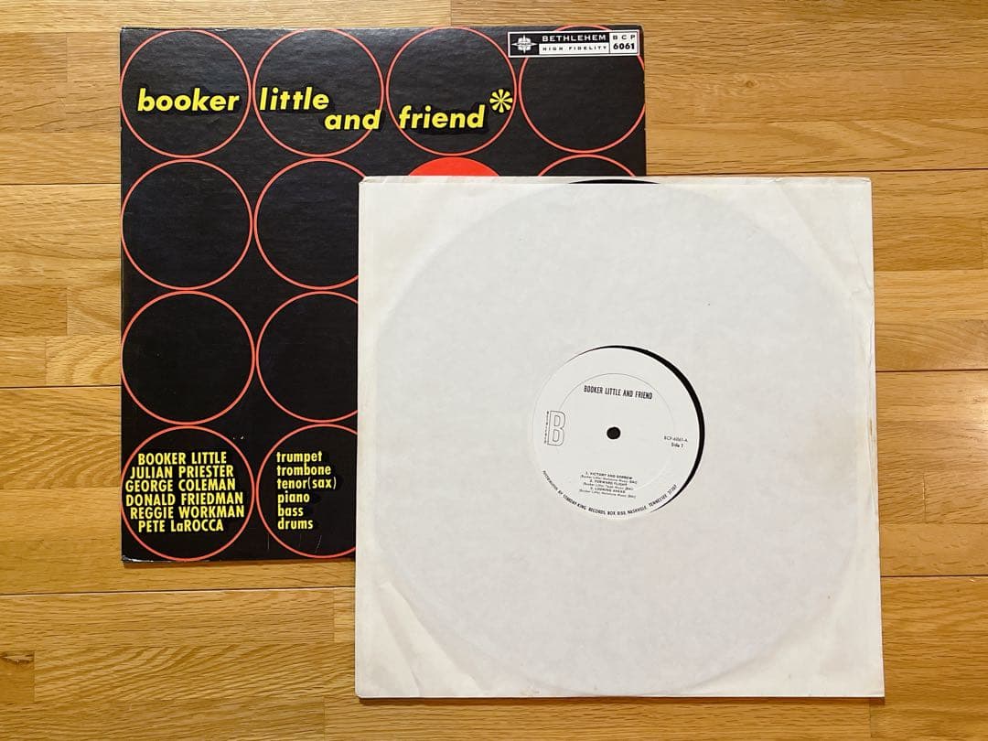 Booker Little And Friend LP 1969 US Mono Pressing Bethlehem Jazz Vinyl