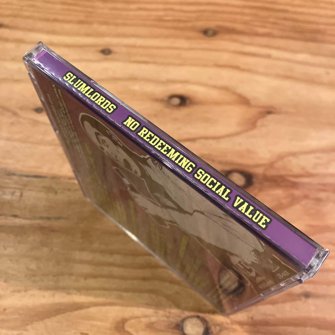 Slumlords / No Redeeming Social Value - Songs of Beer CD Japan Press with OBI