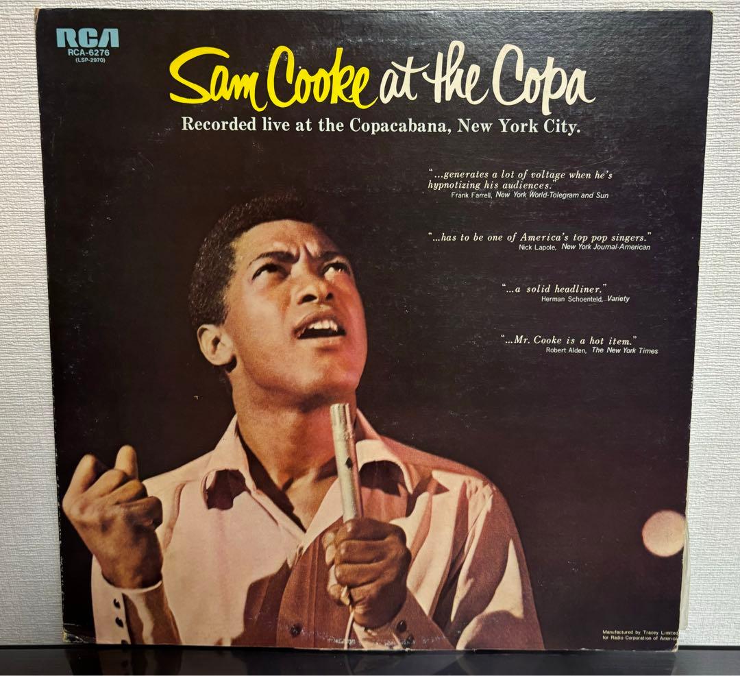 Sam Cooke - At The Copa LP Japan RCA-6276 Soul Live Album Vinyl