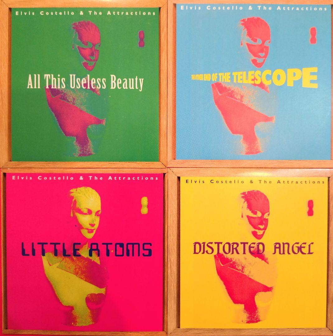 Elvis Costello & The Attractions 4-CD Limited Edition Singles Set 1996 Japan