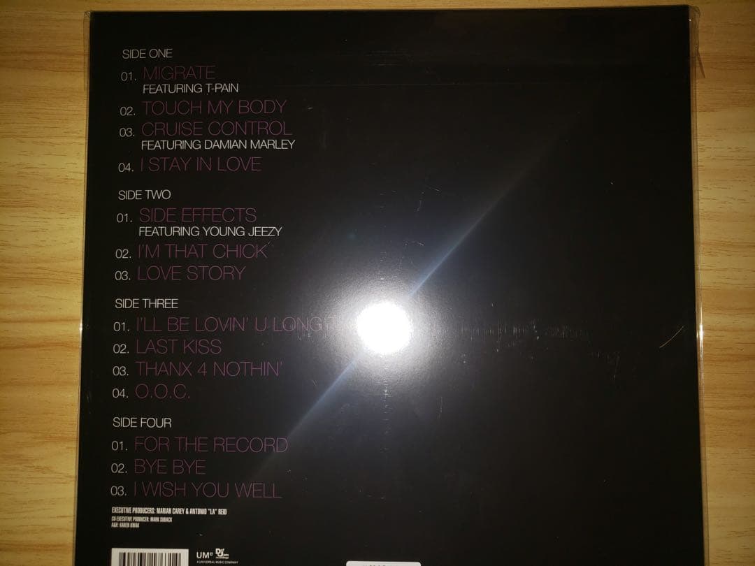 Mariah Carey - E=MC2 - Limited Edition Pink Vinyl 2LP Set