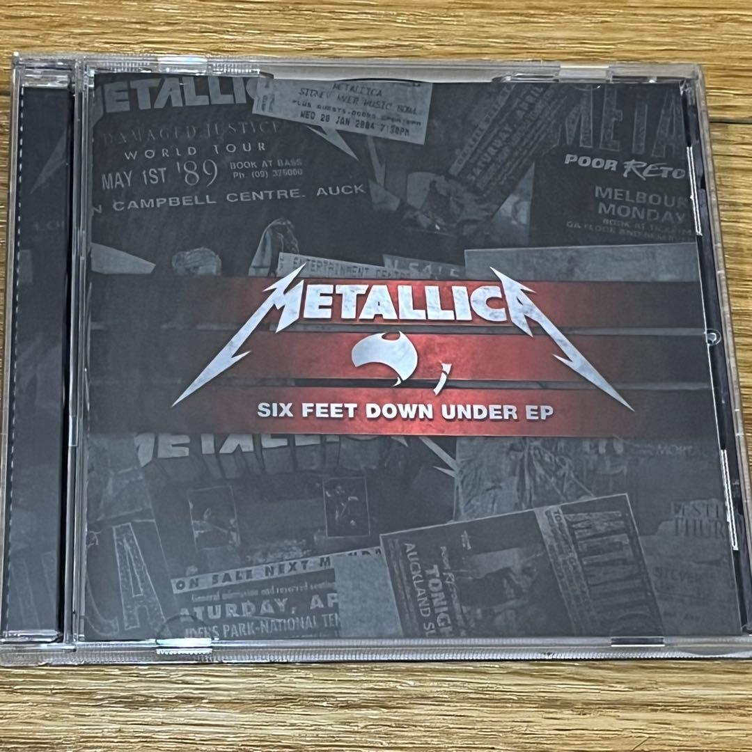 Metallica SIX FEET DOWN UNDER Live CD 2 Pack Used Excellent Condition | Japansoundstore