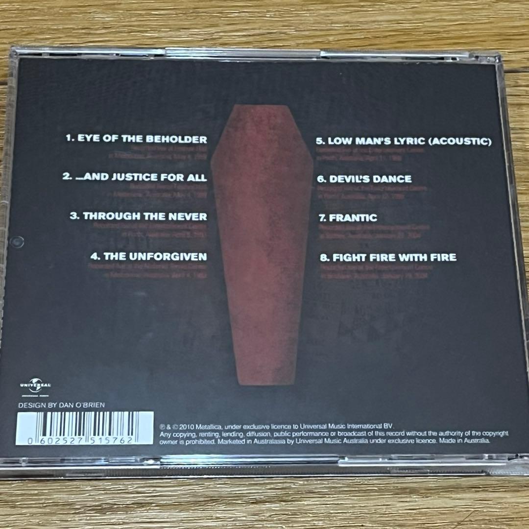 Metallica SIX FEET DOWN UNDER Live CD 2 Pack Used Excellent Condition | Japansoundstore