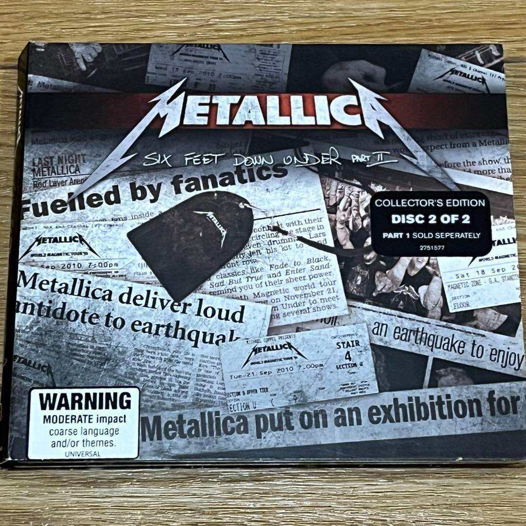 Metallica Six Feet Down Under Live CD 2 Pack Used Very Good | Japansoundstore