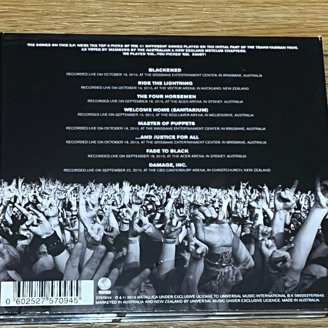 Metallica Six Feet Down Under Live CD 2 Pack Used Very Good | Japansoundstore