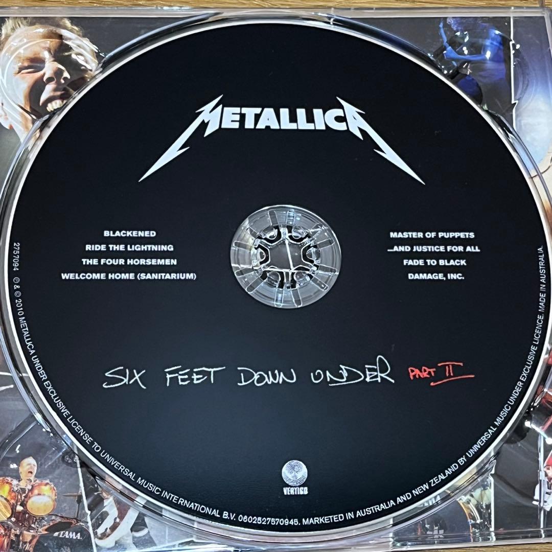 Metallica SIX FEET DOWN UNDER Live CD 2 Pack Used Excellent Condition | Japansoundstore