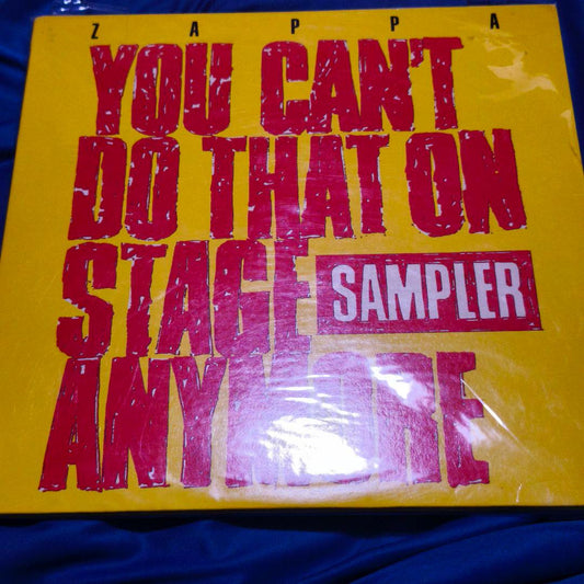 Frank Zappa - You Can't Do That On Stage Anymore Sampler 2LP US Original Sealed