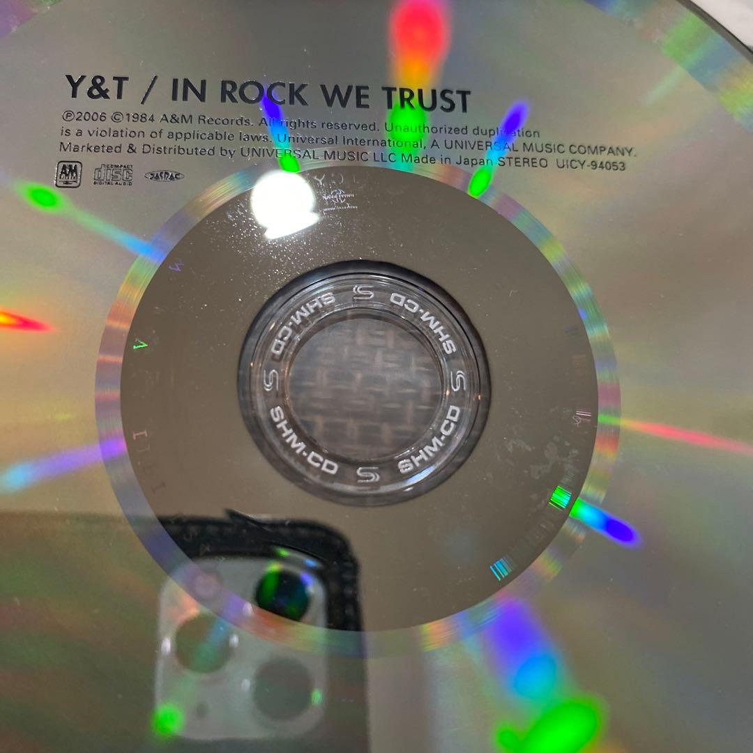 Y&T In Rock We Trust Japan SHM-CD Paper Jacket Limited Condition | Japansoundstore