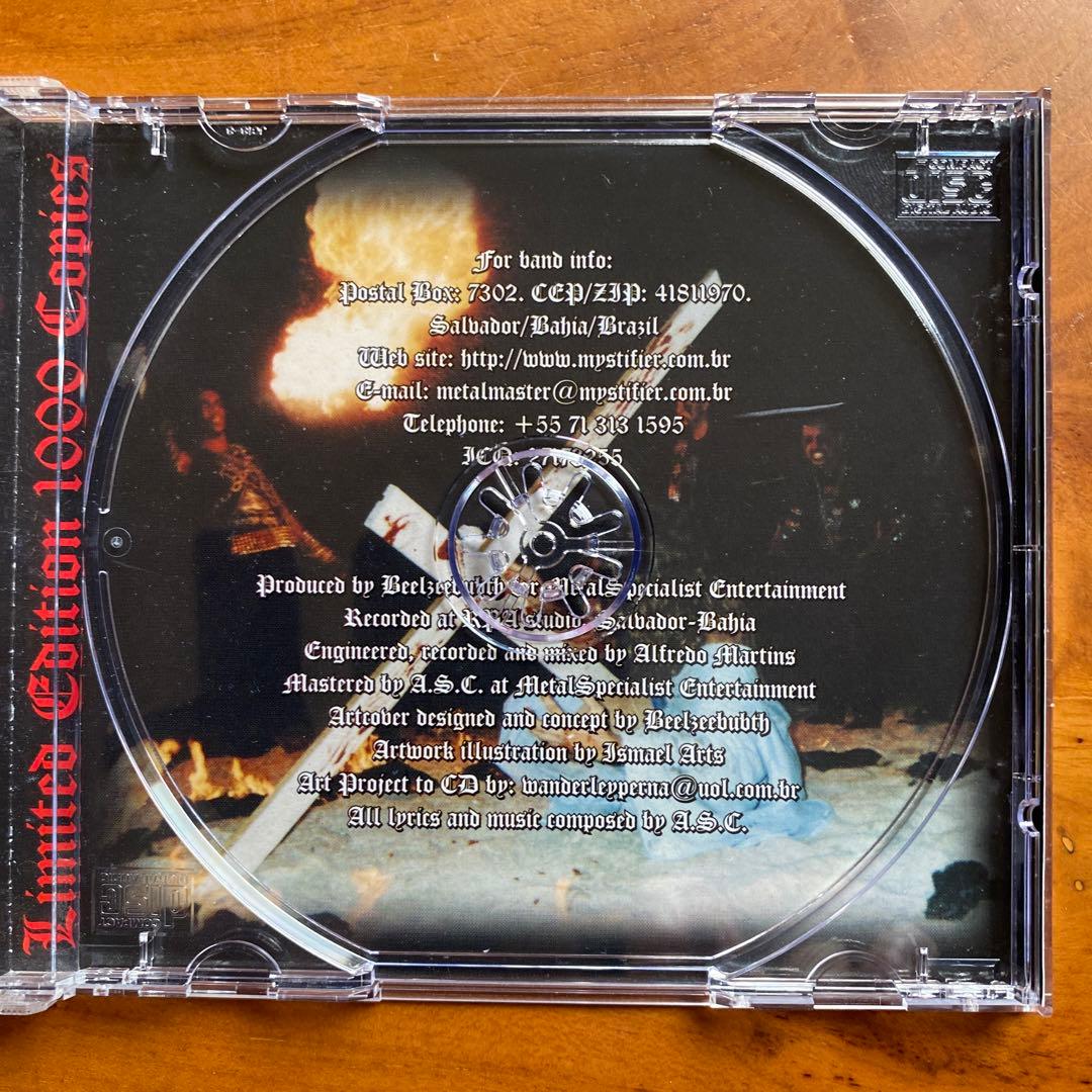 Mystifier Wicca CD Limited Edition 2002 Black Metal Thrash Metal Used | Japansoundstore