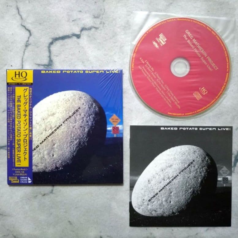 Greg Mattison AOR Fusion Live CD Paper Sleeve High-Quality HQCD Used | Japansoundstore