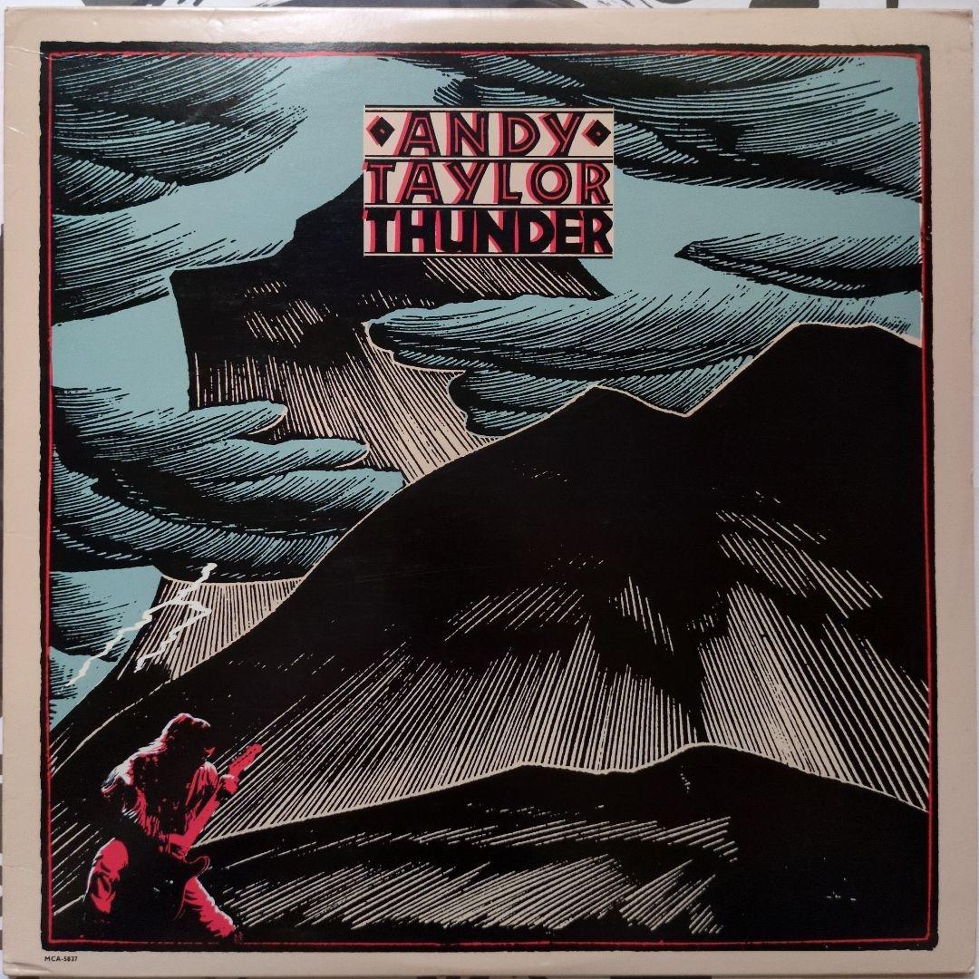 Andy Taylor - Thunder Vinyl LP 1987 Rock Japan Import MCA-5837